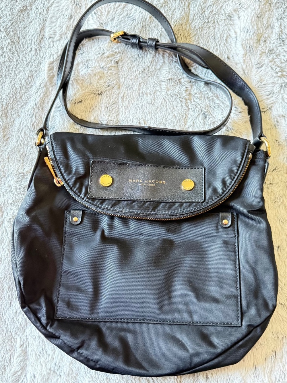 Marc Jacobs Preppy Natasha Nylon Crossbody Bag